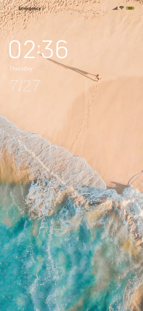 Sandy beach screenshot