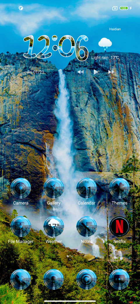 Jungle Waterfall screenshot