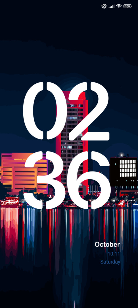 Cityscape Neon screenshot