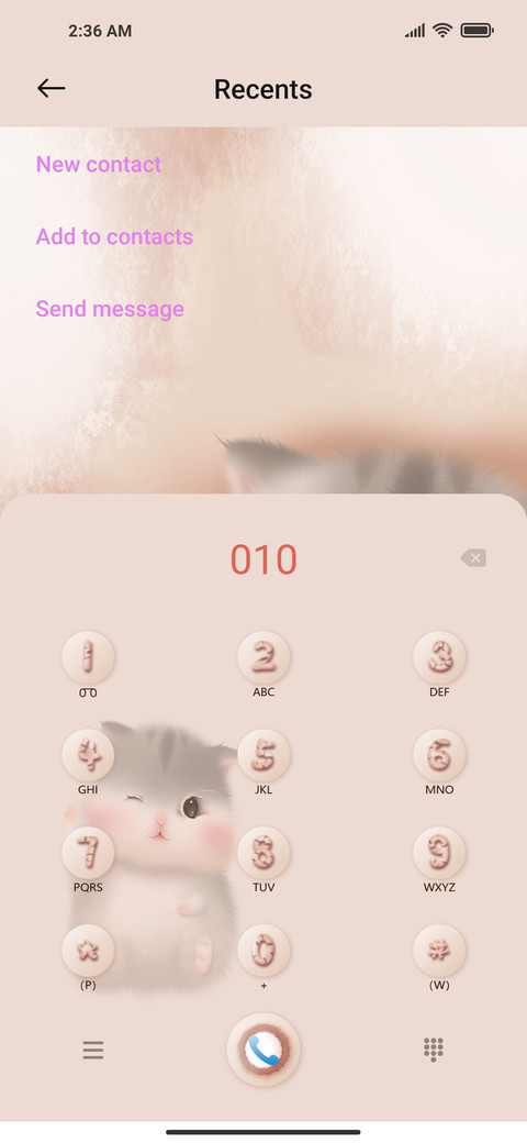 Cute  hamster screenshot