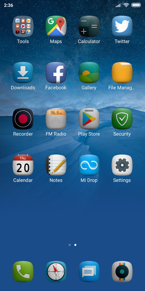 Blue 5x6 v1 screenshot
