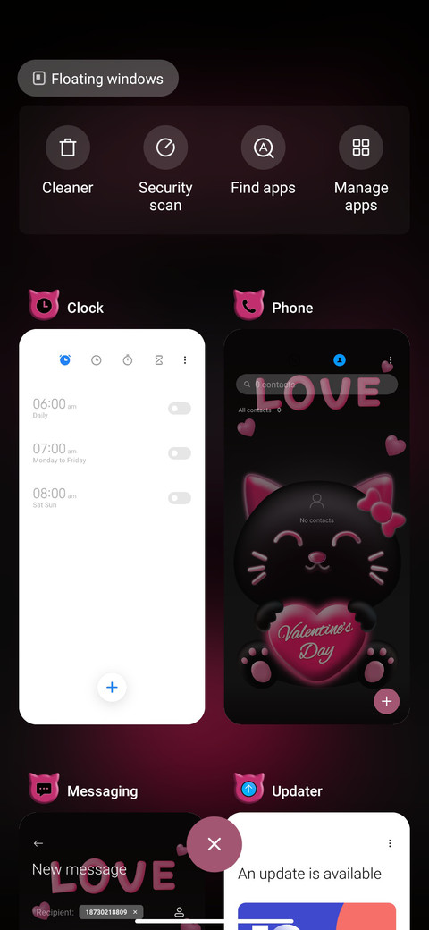 Valentine's kitten screenshot