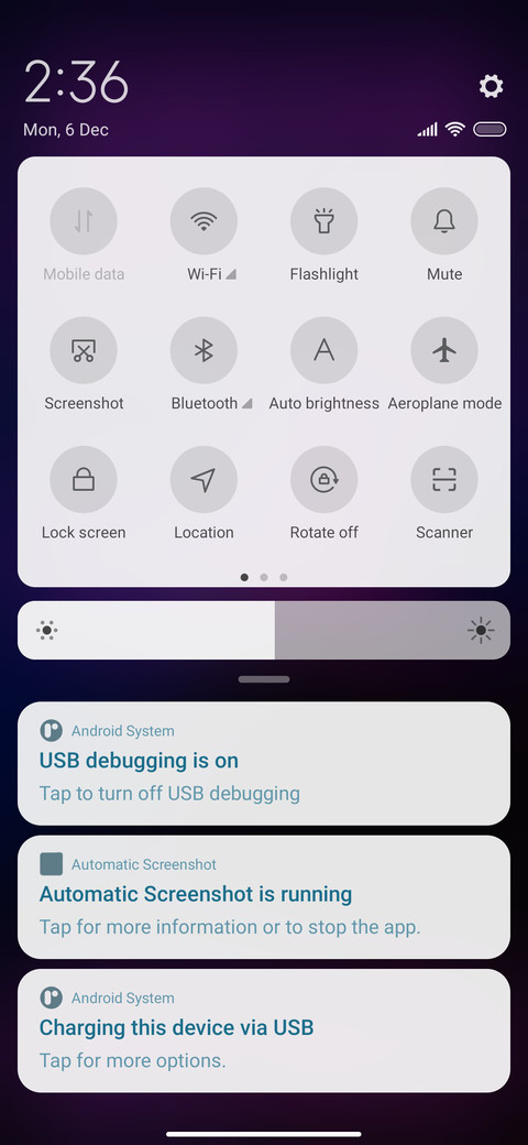 Neon screenshot