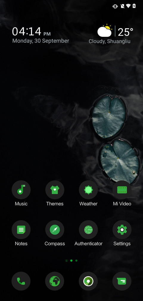 Green Accent_DWM2 screenshot