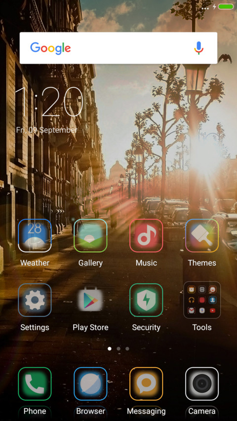 Dusk street screenshot