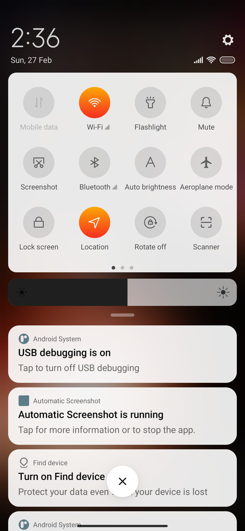 Deep screenshot