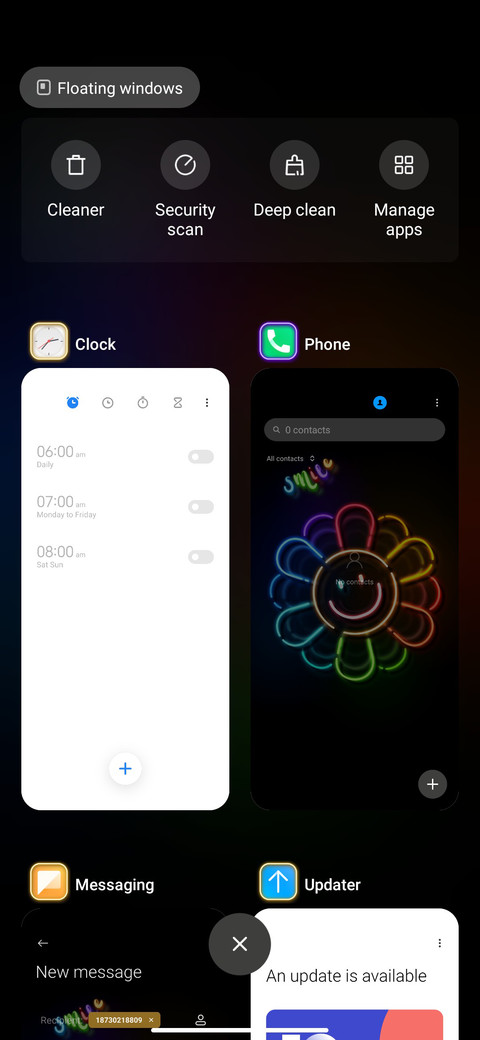Rainbow sunflower screenshot