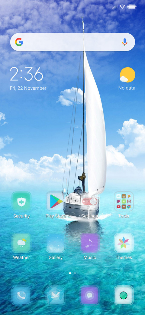 Voyage L screenshot