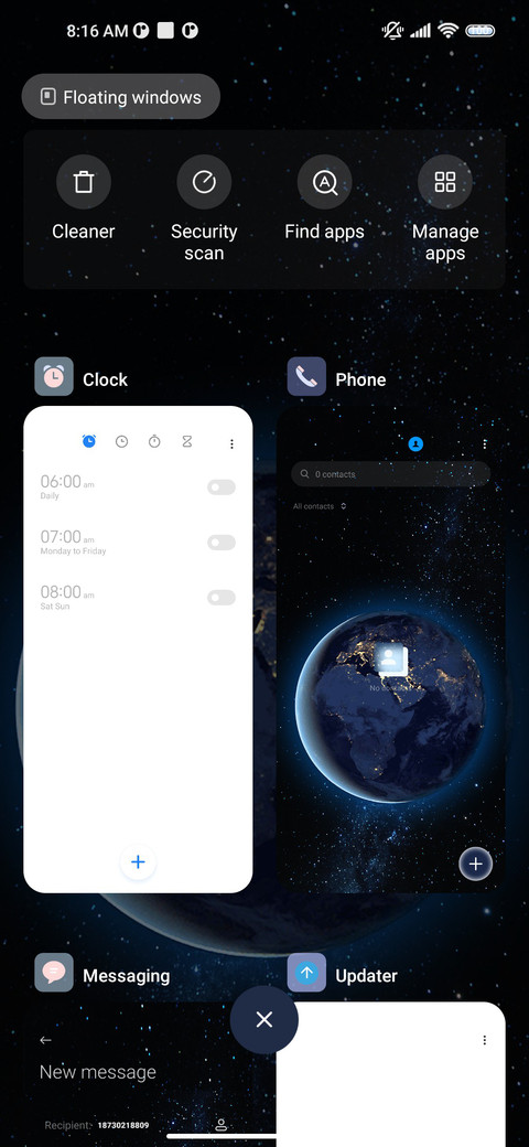 Real time Moon screenshot