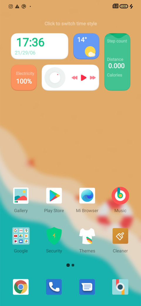 Dot os screenshot