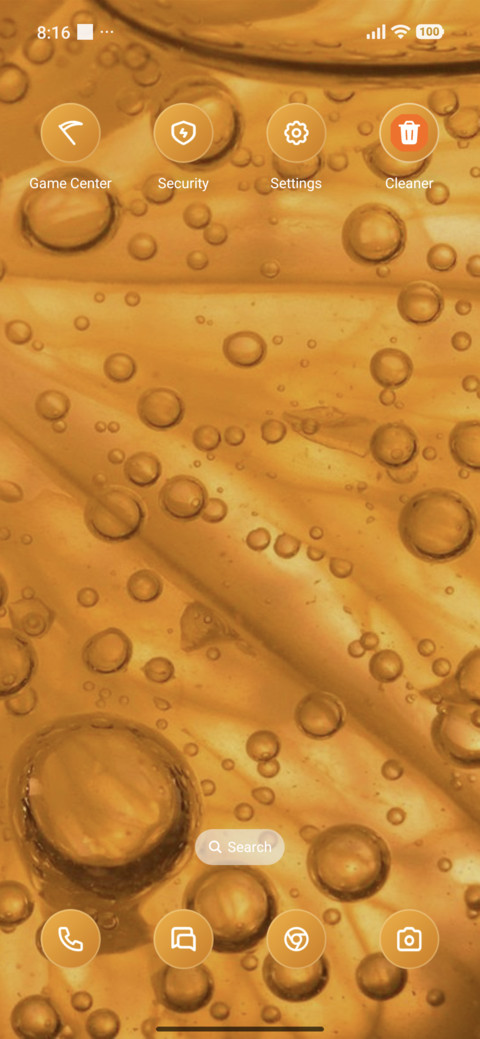 Orange Bubble screenshot