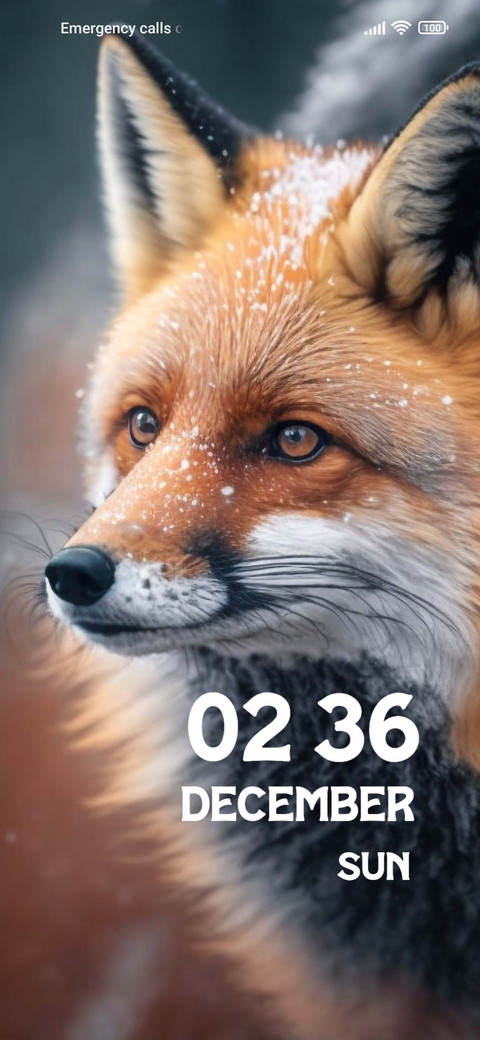 Snowy fox screenshot