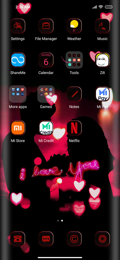 I love you screenshot