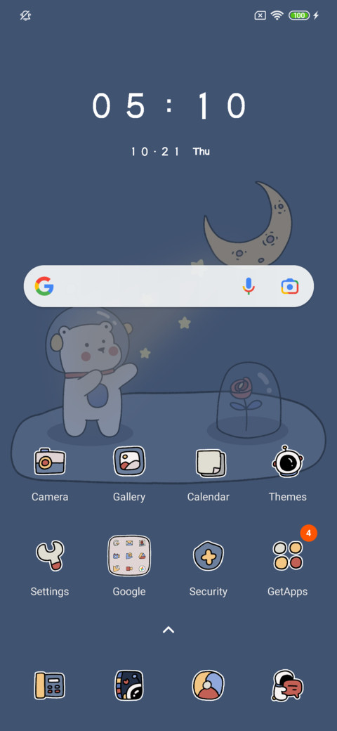 Galaxy spaceman screenshot