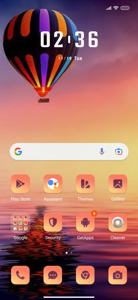 Hot Air Balloon screenshot