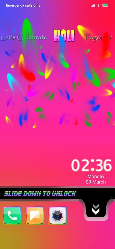 Animated Rang Barse-HOLI screenshot