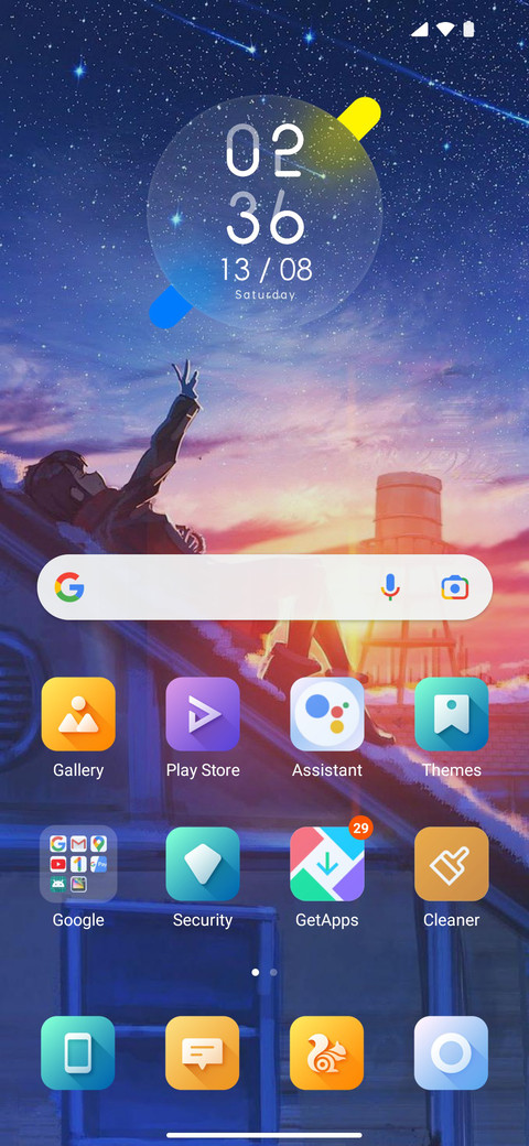 Relax V13 screenshot