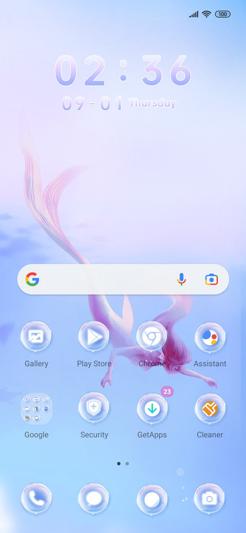 The mermaid dream screenshot