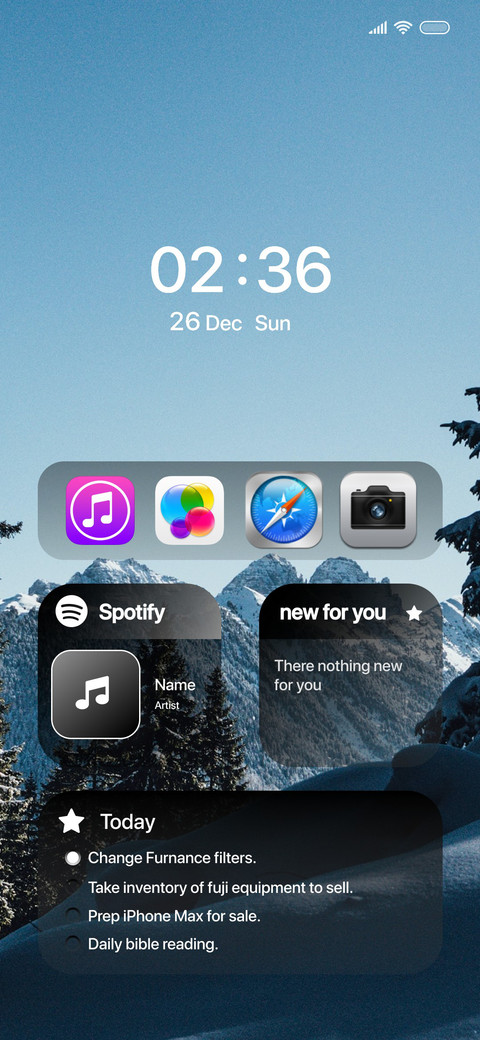 Snow View screenshot