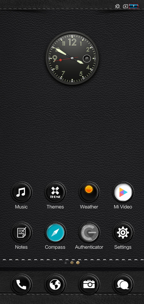Leather Black screenshot