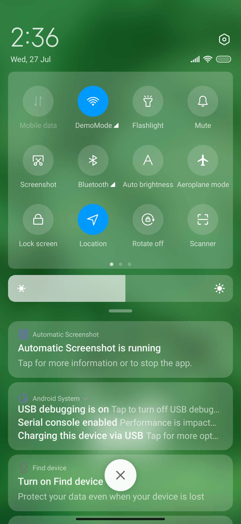 eye protection screenshot