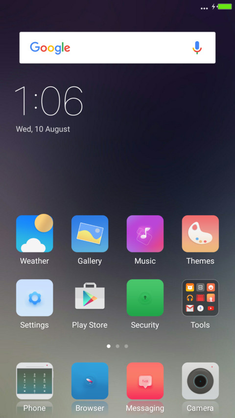 IMUI screenshot