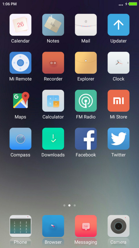 IMUI screenshot