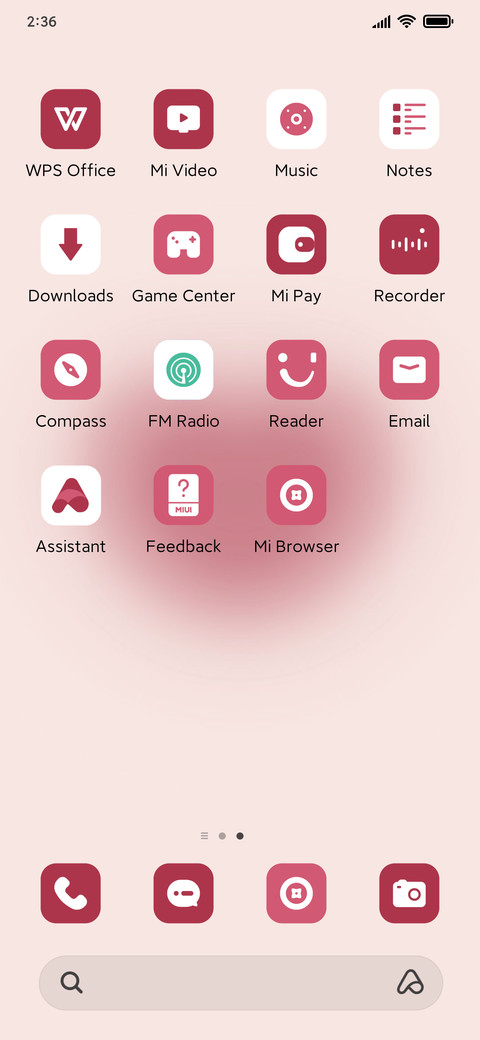 Magenta love screenshot