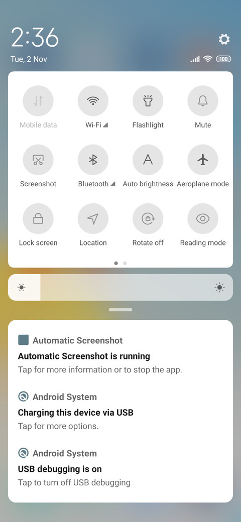 Sunrise cloud screenshot