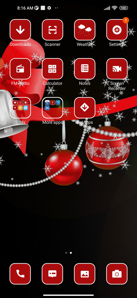 Santa's Backdrop screenshot