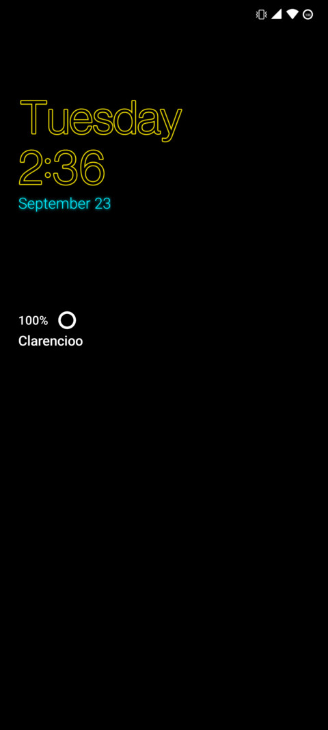 Neon Cyberware UI screenshot