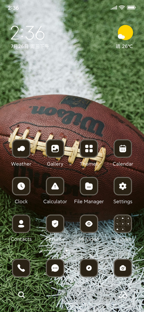 Sporty screenshot