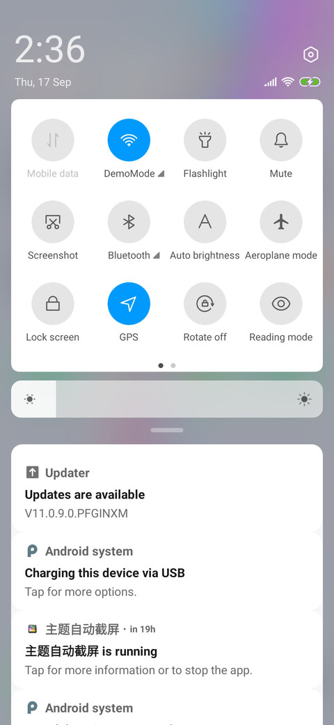 Diversion UI screenshot