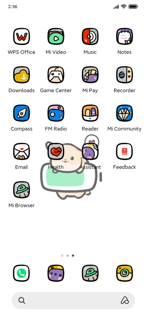 Of pet battery screenshot