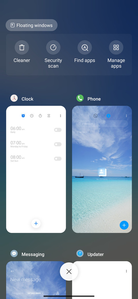 BlueSkyAndBlueSea screenshot