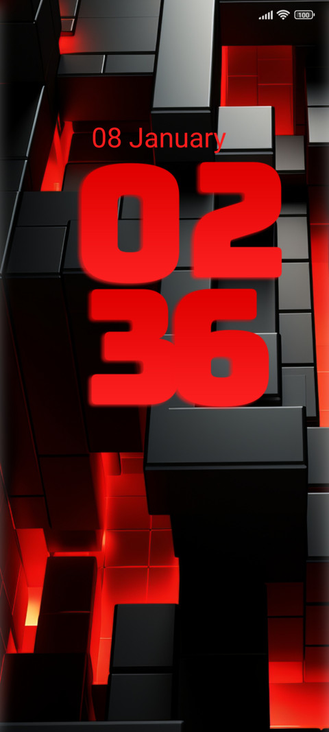 abstract red screenshot