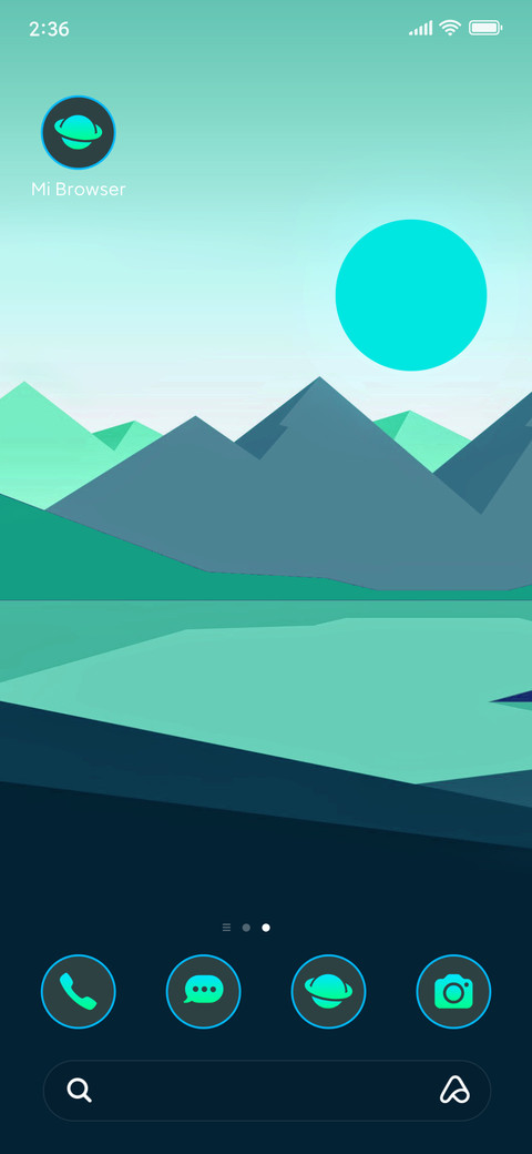 Minimalistic nine screenshot