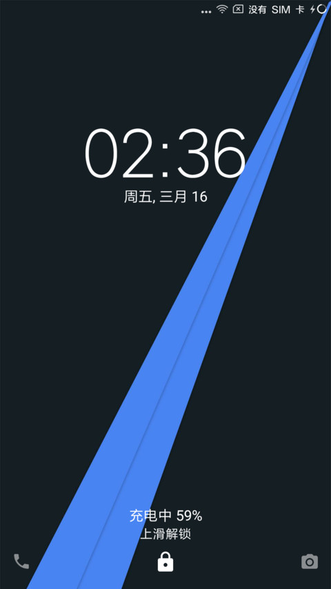 Blue screenshot