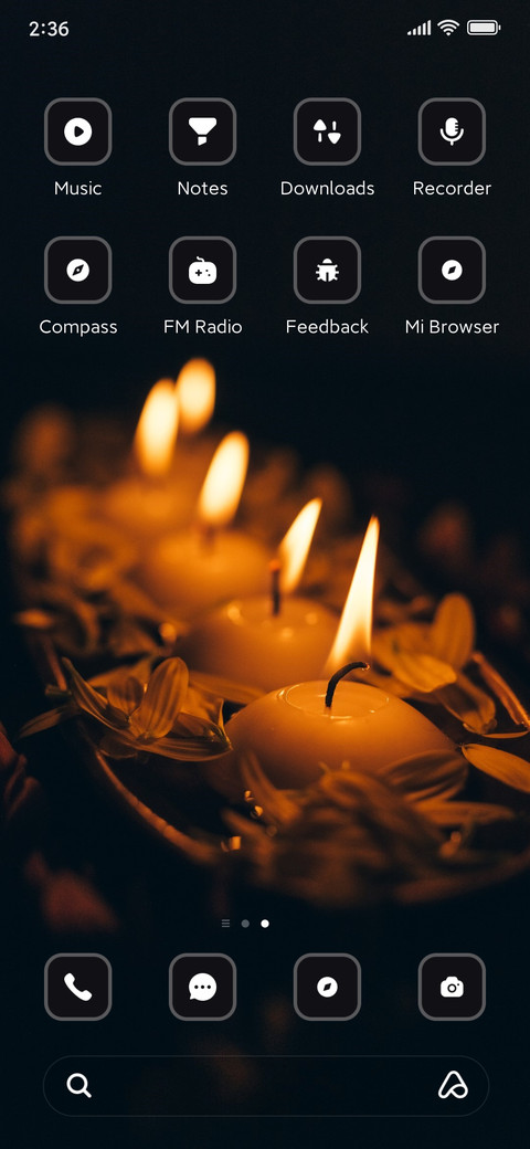 Candles screenshot
