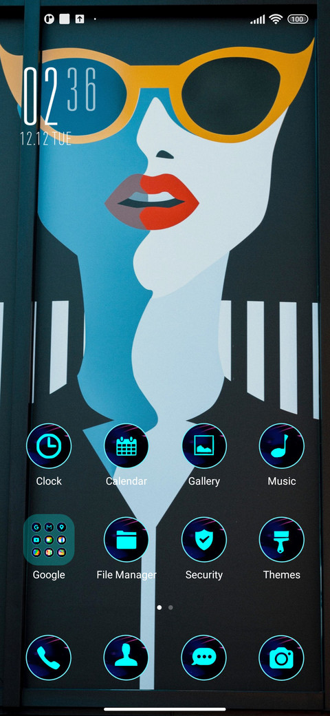 pop art girl screenshot