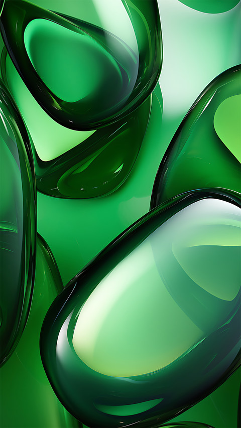 Green Glass abstract screenshot