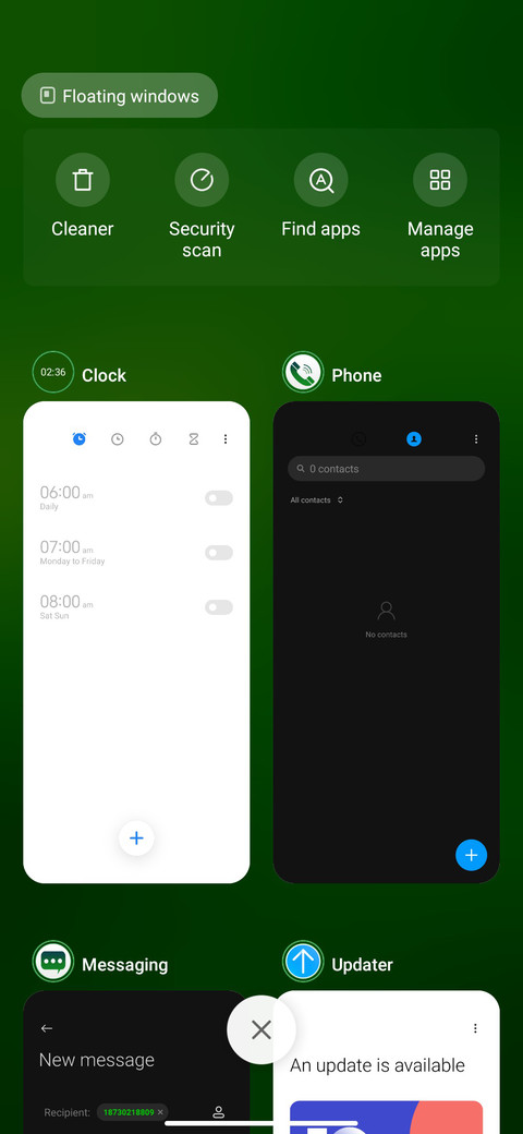 Greenery screenshot