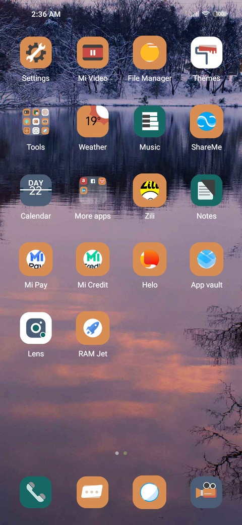Morning snow screenshot