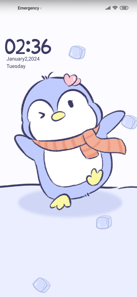 Cute penguin screenshot