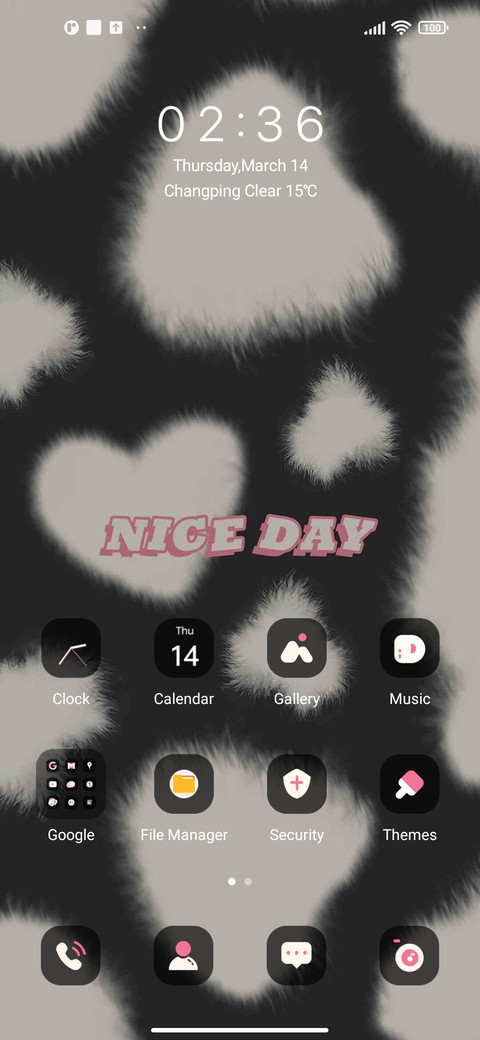 Plush black pink screenshot