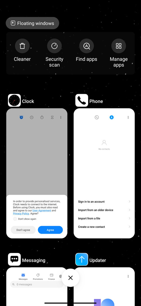 İos 14 White screenshot