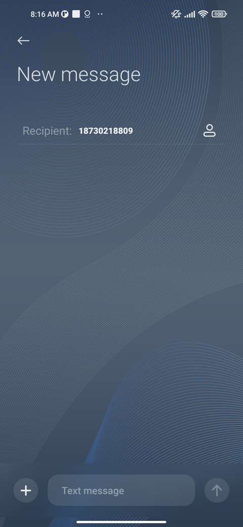 Simple Blue screenshot