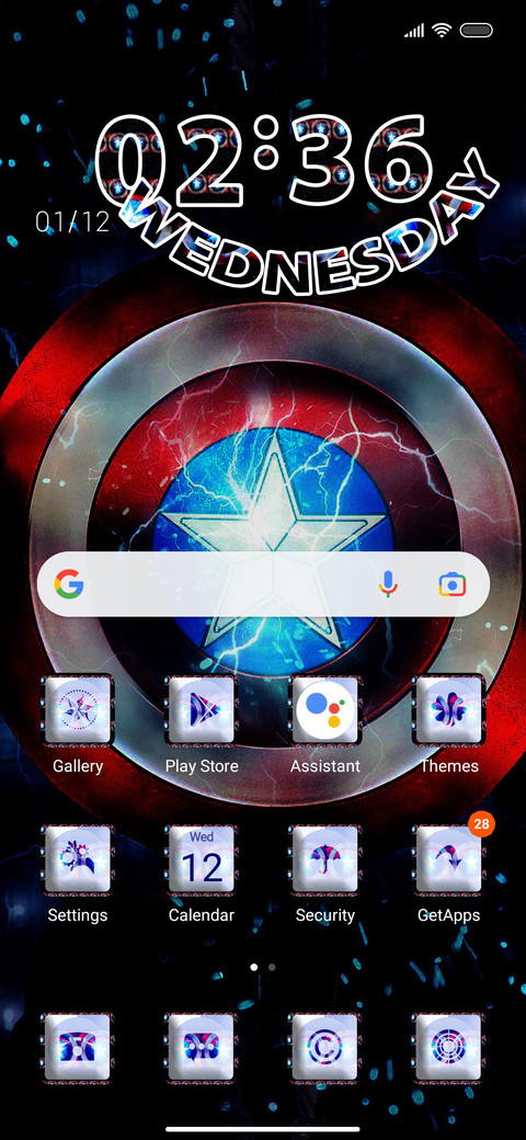 Captain America screenshot