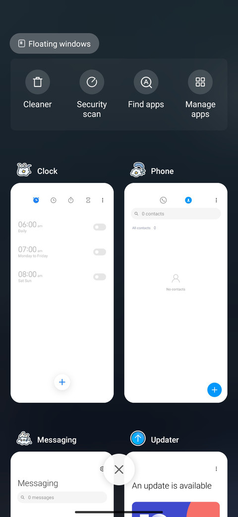 Starry screenshot