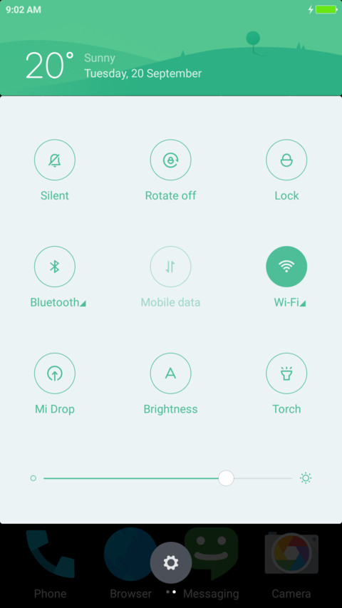Andy7i UI screenshot